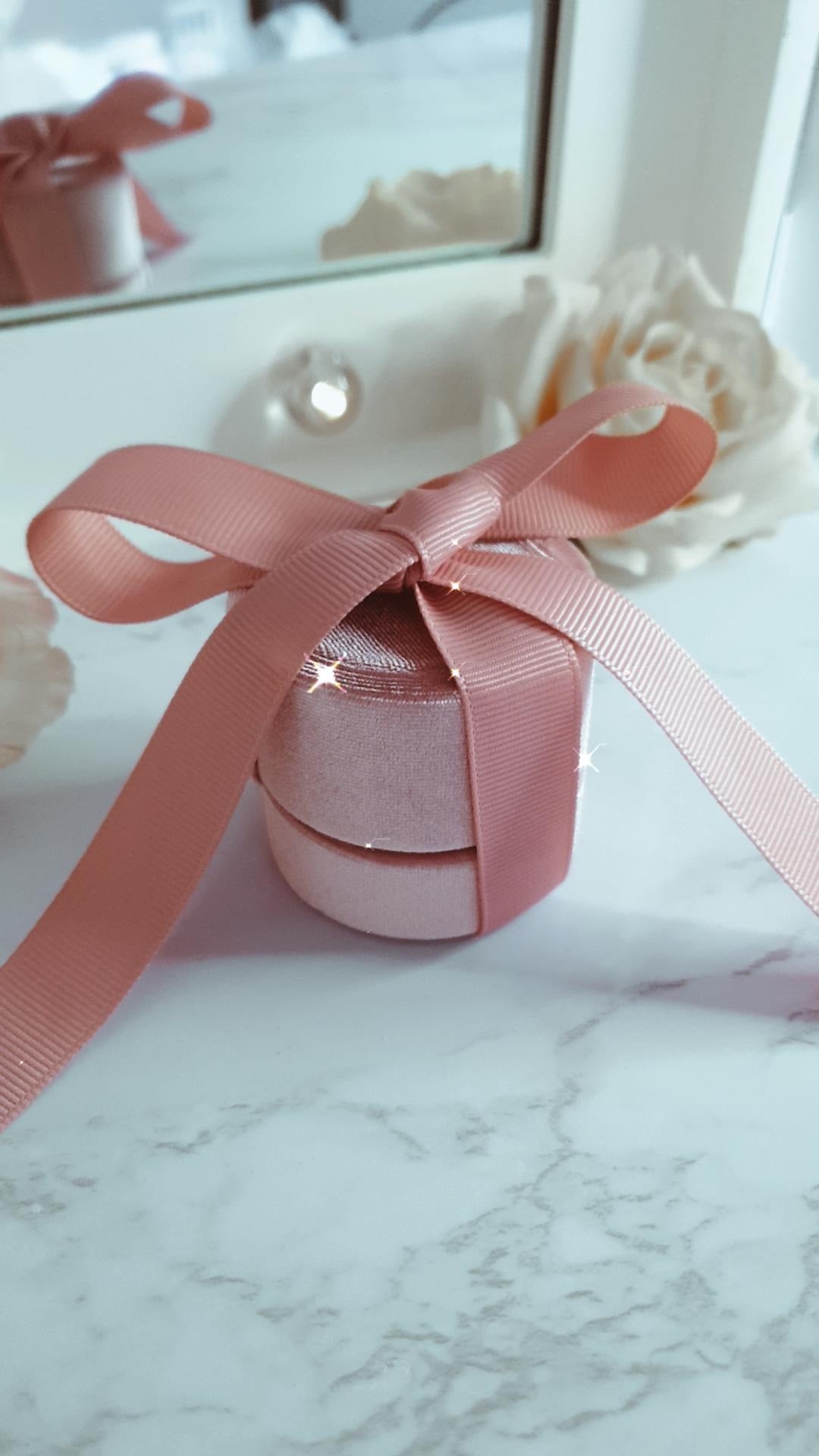 PINK VELVET BOX
