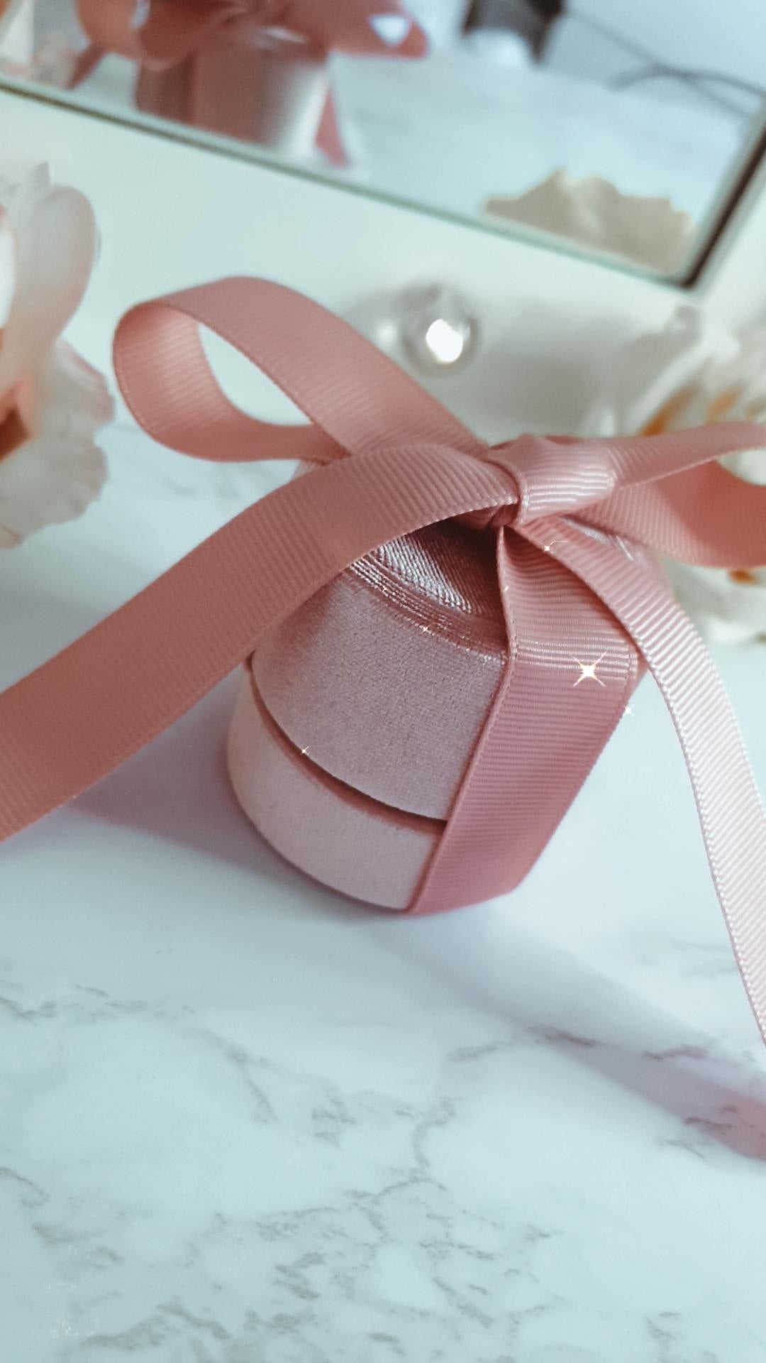 PINK VELVET BOX